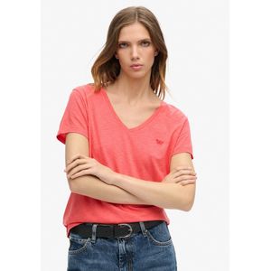 Superdry - Studios - Dames T-shirt - Geborduurd - V-hals
