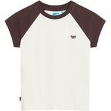Superdry Essential Logo Raglan T-shirt Met Korte Mouwen Beige XS Vrouw
