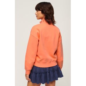 Superdry - Geborduurde Kraagloze Vintage Logo Top - Dames - Truien