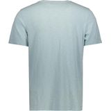 Superdry Slub T-Shirt Melange Lichtblauw - Heren