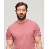 Superdry - Slub T-shirt - Katoen - Zwart