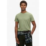 Superdry - Slub T-shirt - Zwart - Katoen