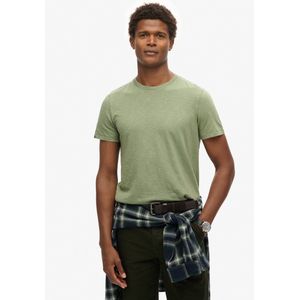 Superdry - Slub T-shirt - Zwart - Katoen