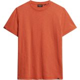 Superdry - Slub T-shirt - Oranje - Korte Mouwen - Basismateriaal