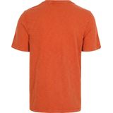 Superdry - Slub T-shirt - Oranje - Korte Mouwen - Basismateriaal