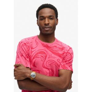 Superdry - Vintage Overdye - T-shirt - Katoen - Relaxed Fit, Ronde Hals, Korte Mouwen