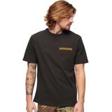 Superdry Tattoo Graphic Loose T-shirt Met Korte Mouwen Groen Man