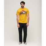 Superdry Tokyo Vl Graphic T-shirt Met Korte Mouwen Geel Man