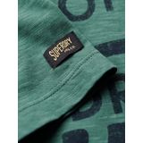 Copper Label Script Tee Drius Green Slub (M1011905A - 2AN)