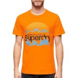 Superdry Great Outdoors Nr Graphic T-shirt Met Korte Mouwen Oranje S Man