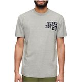Superdry - Athletic Logo T-shirt - Zwart - Katoen