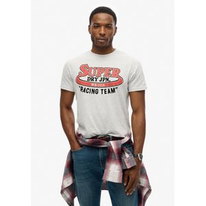 Superdry Reworked Classics Graphic T-shirt Met Korte Mouwen Grijs Man