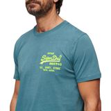 Superdry NEON VL T SHIRT Heren - Blauw