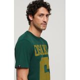 Superdry - Osaka 6 - T-shirt - Zwart - Katoen