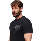 Superdry Classic Vintage Logo Heritage T-shirt Met Korte Mouwen Wit S Man