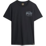 Superdry Classic Vintage Logo Heritage T-shirt Met Korte Mouwen Wit S Man