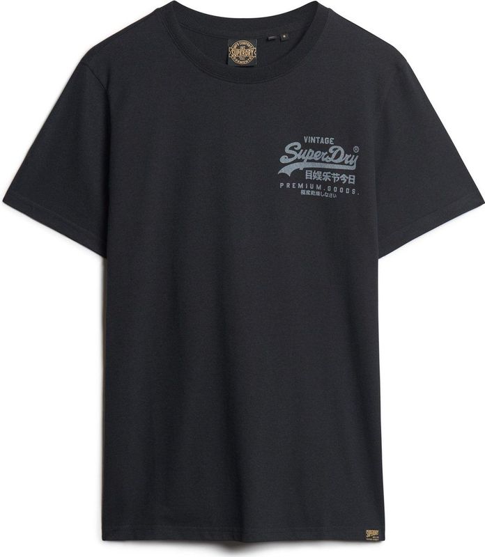 Superdry Classic Vintage Logo Heritage T-shirt Met Korte Mouwen Wit S Man