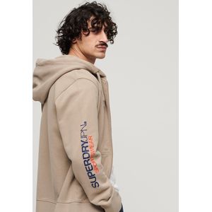 Sportswear - Logo Loose Zip Hoodie - Groen - Katoen