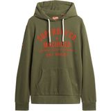 Superdry - Workwear Flock Graphic - Hoodie - Relaxed Fit