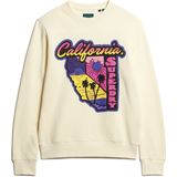 Superdry - Travel - Fluorescerend Sweatshirt - Losvallend