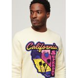 Superdry - Travel - Fluorescerend Sweatshirt - Losvallend