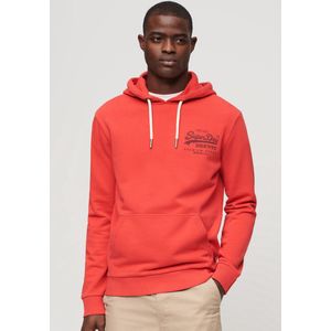 Superdry - Classic Vl Heritage - Hoodie - Zwart - Katoen