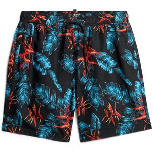 Superdry - M3010232A - Gerecycled Hawaïaans Zwempak - Blauw - Duurzaam