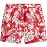 Superdry - Hawaïaanse Zwemshort - Blauw - Katoen - Relaxte Pasvorm