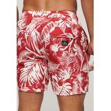 Superdry - Hawaïaanse Zwemshort - Blauw - Katoen - Relaxte Pasvorm