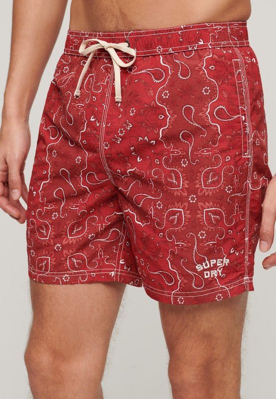 Superdry - Vintage Ripstop - Zwembroek - Blauw - Relaxte Pasvorm