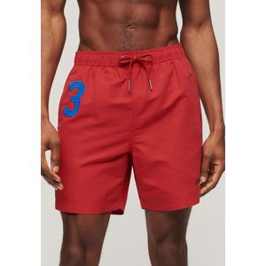 Superdry - Gerecyclede Polo Zwemshort - Heren - 43 cm - Relaxte Pasvorm