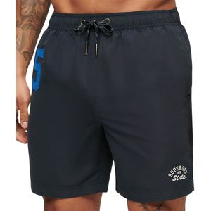Superdry - M3010235A - Zwemkleding - Marineblauw - Gerecycled Polyester