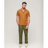 Superdry - Overhemd Short Sleeve - Oranje - Geo Tan Print