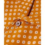 Superdry - Overhemd Short Sleeve - Oranje - Geo Tan Print