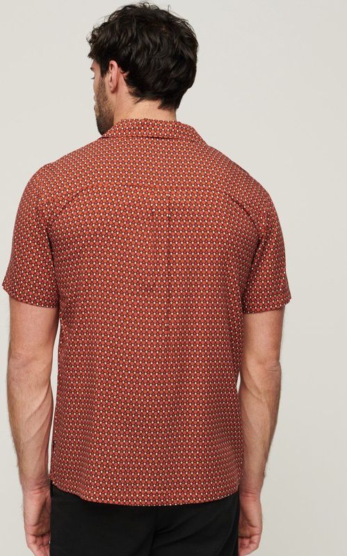 Superdry - 70s Overhemd - Heren - Korte Mouwen