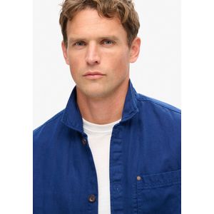 Merchant Store - Overshirt - Groen - Linnen Katoen - Relaxed Fit