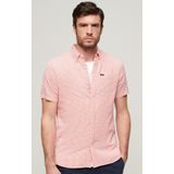 Superdry - Seersucker Overhemd - Korte Mouwen - Heren - Shirts