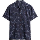 Superdry - Beach - Overhemd - Korte Mouwen - Linnenmix - Relaxed Fit