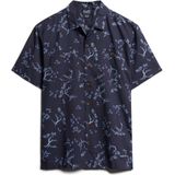 Superdry - Beach - Overhemd - Korte Mouwen - Linnenmix - Relaxed Fit