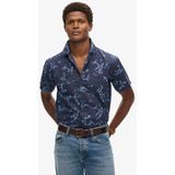 Superdry - Beach - Overhemd - Korte Mouwen - Linnenmix - Relaxed Fit