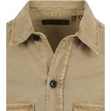 Superdry - M4010799A - Overhemd - Bruin - Katoen - Lange Mouwen