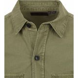 Superdry Overshirt Military Groen - Heren - Katoen - Regular-Fit