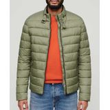 Superdry - Lightweight Padded Jacket - Tussenjas - Zwart - Nylon, Gerecycled Polyester