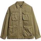 Superdry - MILITARY M65 EMB LW JACKET - Jas - Groen - Polyester
