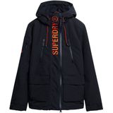 Superdry - M5011888A - Windjack - Marineblauw - Polyester - Lange Mouwen