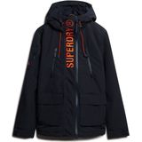 Superdry - M5011888A - Windjack - Marineblauw - Polyester - Lange Mouwen