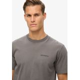Superdry - Overdyed Logo Loose T-shirt - Katoen - Korte Mouwen