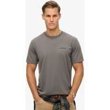 Superdry - Overdyed Logo Loose T-shirt - Katoen - Korte Mouwen