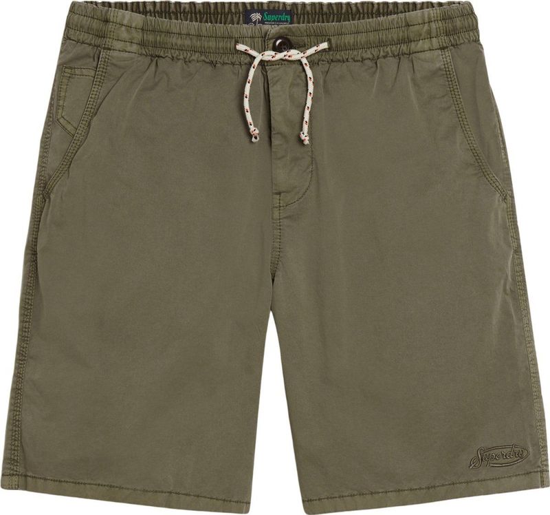 Superdry - Walk Short - Korte Broek - Zwart - Katoen