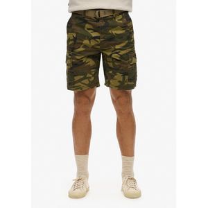 Superdryvoor mannen. M7110434A Cargo shorts Zwaar grijs (34), Beige, Casual, Katoen